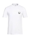 Neil Barrett Man T-shirt White Size S Cotton