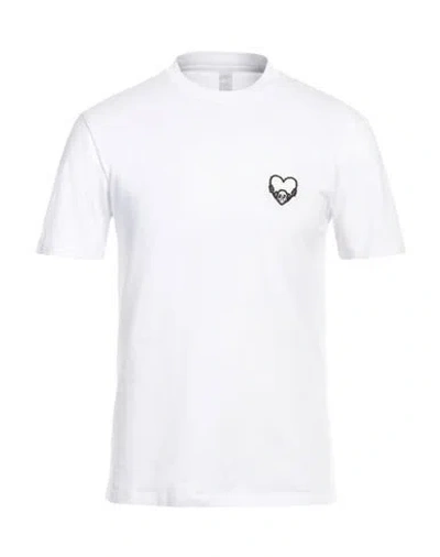 Neil Barrett Man T-shirt White Size S Cotton