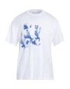 Neil Barrett Man T-shirt White Size Xxl Cotton In White