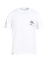 Neil Barrett Man T-shirt White Size Xxl Cotton