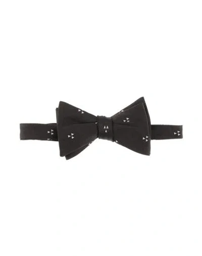 Neil Barrett Man Ties & Bow Ties Black Size - Silk