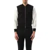 Neil Barrett Men's Zip Sweatshirt In Black