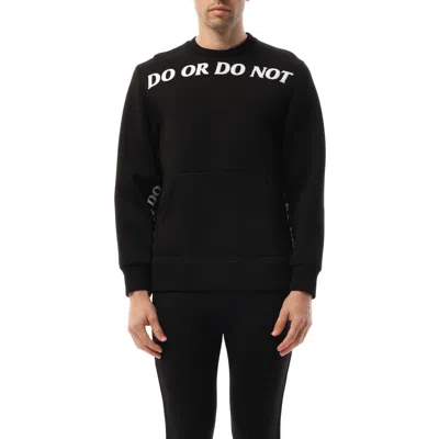 Neil Barrett Men's Sweatshirt In Black/white