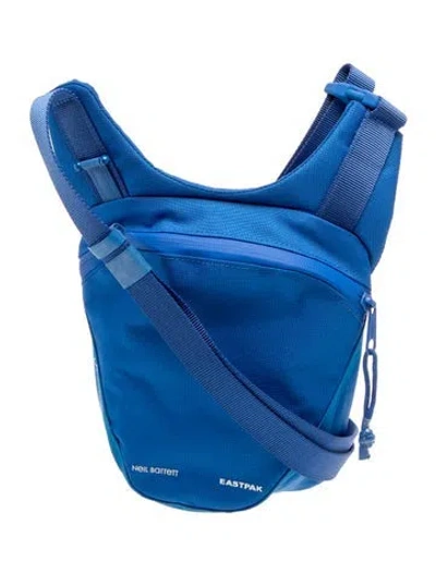 Pre-owned Neil Barrett Messenger Bag In Blue
