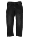 Neil Barrett Mid-rise Straight Jeans In Black