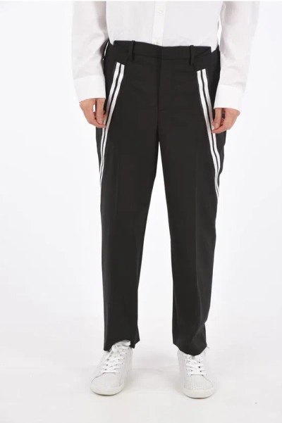 Neil Barrett Mid-rise Waist Slim Fit Pants In Black