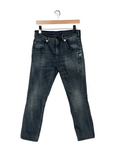 Pre-owned Neil Barrett Mid-rise Straight Leg Jeans In Multi