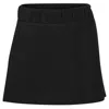 Neil Barrett Mini Gartered Waist A-line Skirt In Black Wool In Black
