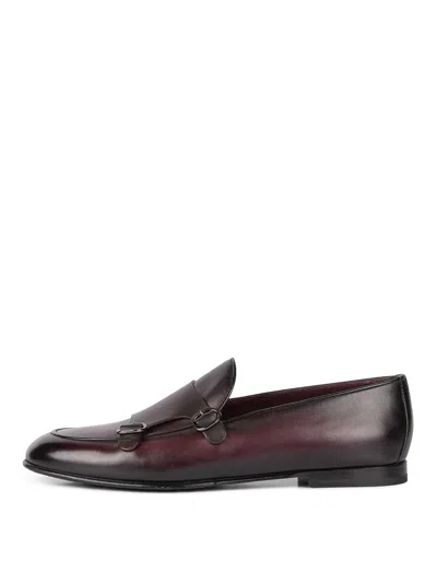 Neil Barrett Mocasines - Rojo Oscuro