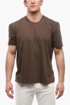 Neil Barrett Monochrome Yoke Back Cotton T-shirt