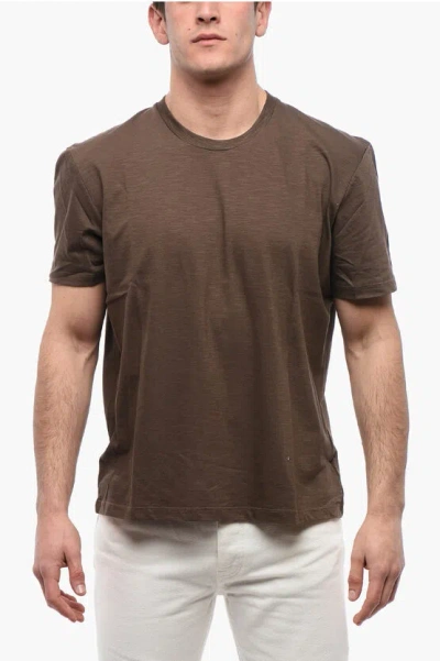 Neil Barrett Monochrome Yoke Back Cotton T-shirt