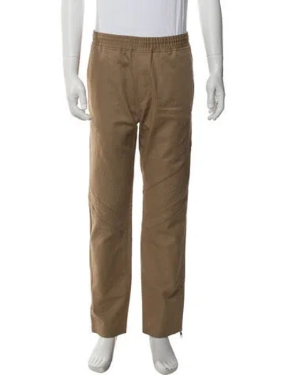 Pre-owned Neil Barrett Moto Pants W/ Tags In Brown