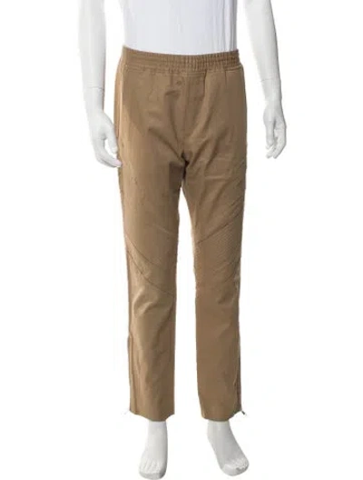 Pre-owned Neil Barrett Moto Pants W/ Tags In Brown