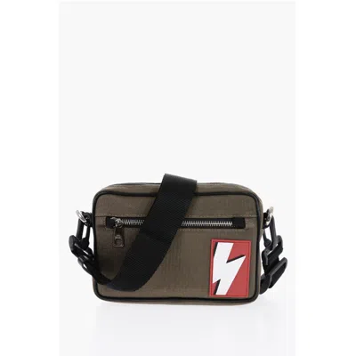 Neil Barrett Nylon Shoulder Bum Bag With Adjustable Women's Strap