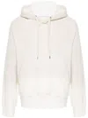 Neil Barrett Ombré-effect Cotton Hoodie In White