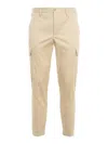 Neil Barrett Twill Pants In Beige