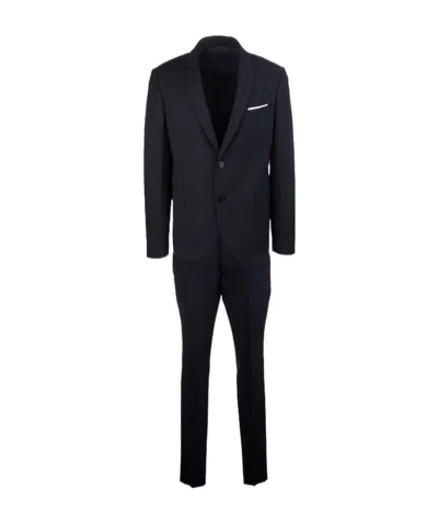 Neil Barrett Suit And Trousers Set In Black Viscose