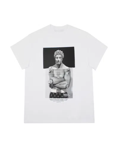 Neil Barrett Photo Printed Short-sleeved T-shirt In White