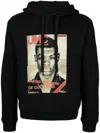 Neil Barrett Photograph-print Jersey Hoodie In Black