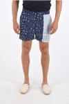 NEIL BARRETT PRINTED BOX FIT SHORTS