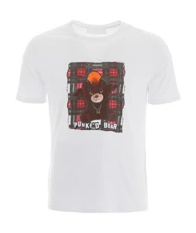 Neil Barrett Printed Short-sleeved T-shirt In White