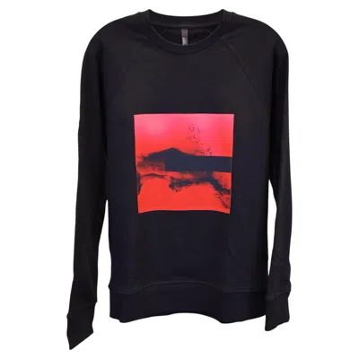 Pre-owned Neil Barrett Printed Sweater In Black Cotton