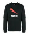 Neil Barrett Printed Sweatshirt In Black