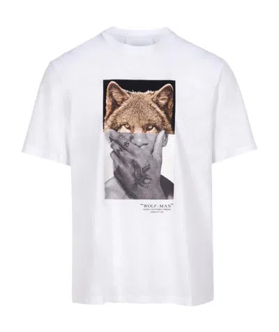 Neil Barrett Printed T-shirt In White