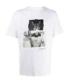 Neil Barrett Printed T-shirt With Round Neck In White