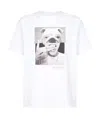 Neil Barrett Printed T-shirt With Round Neck In White