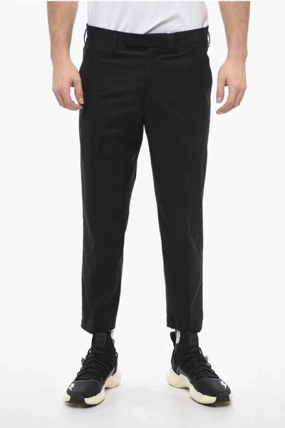 Neil Barrett Regular Waist Slim Fit Jamie Pants In Black