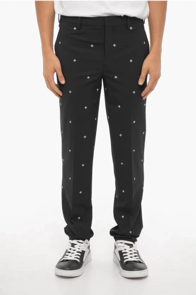 Neil Barrett Regular Waist Slim Fit Pants
