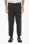 Neil Barrett Regular Waist Slim Fit Pants With Belt Loops