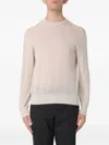 Neil Barrett Ribbed-trim Sweater In Orange