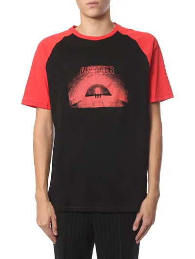 Neil Barrett Round Neck T-shirt In Multi