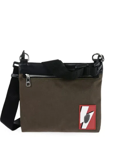 Neil Barrett Sacoche Shoulder Bag In Purple