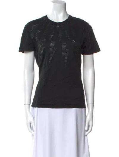 Pre-owned Neil Barrett Scoop Neck Sweater In Black