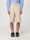 Neil Barrett Short  Men Color Butter In Butter