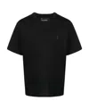 Neil Barrett Short-sleeved Cotton T-shirt In Black