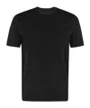 Neil Barrett Short-sleeved Crewneck T-shirt In Black