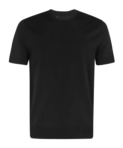 Neil Barrett Short-sleeved Crewneck T-shirt In Black