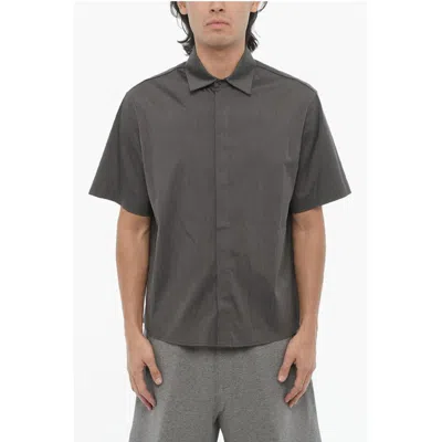 Neil Barrett Short Sleeved Loose Fit Shirt