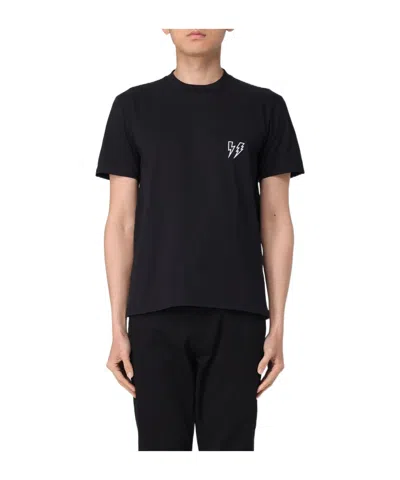 Neil Barrett Short-sleeved T-shirt In Black