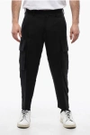 Neil Barrett Silk Blend Fireman Cargo Pants