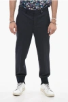 NEIL BARRETT SINGLE PLEATED trousers WITH BELT LOOPS