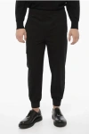 Neil Barrett Skinny Fit Cargo Pants With Drawstring Waist