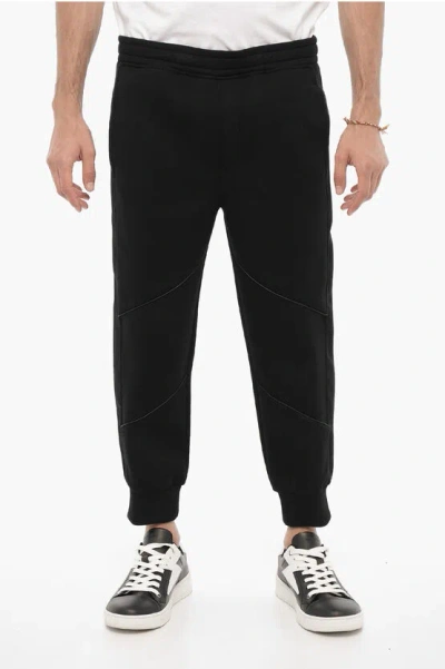 Neil Barrett Skinny Fit Joggers With Drawstring Waist In Black