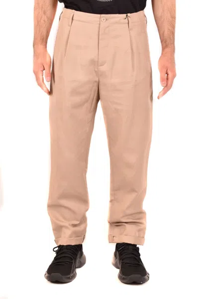 NEIL BARRETT SKY TROUSERS WITH PLEATED FRONT