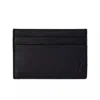 Neil Barrett Sleek Leather Card Holder Men's Wallet In Black