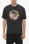 Neil Barrett Slim Fit Capricorn The Leader Crew-neck T-shirt In Grey